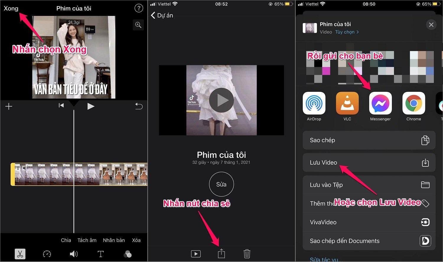 Hướng dẫn sử dụng app iMovie