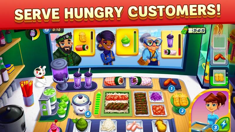Game nấu ăn hay nhất cho điện thoại - Diner DASH Adventures