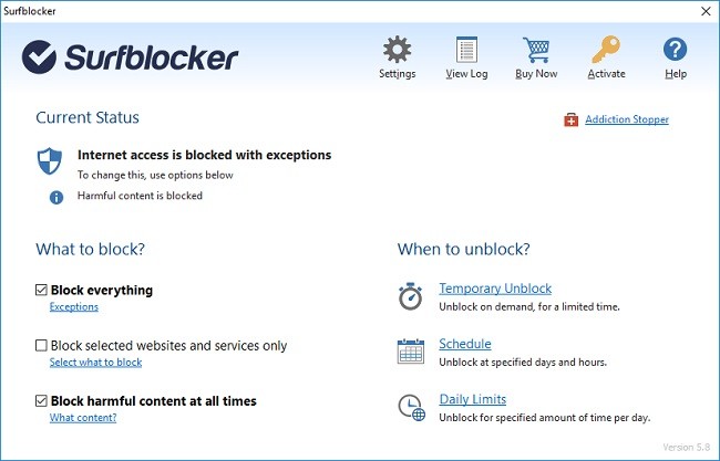 Phần mềm ngăn chặn truy cập WiFi trái phép - Surfblocker